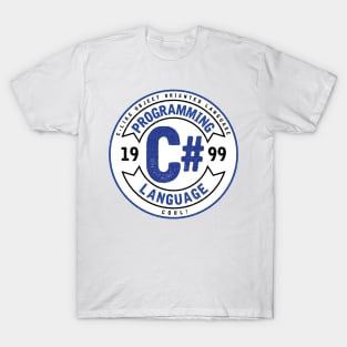 C# Programming Language is COOL! T-Shirt